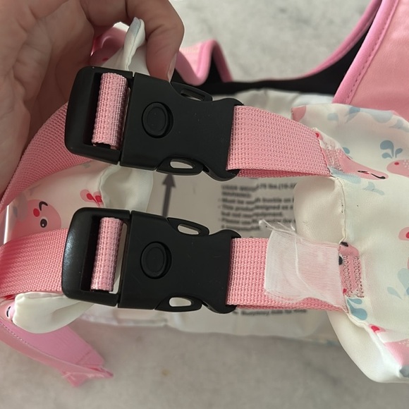 Pink whale Kids Swim puddle jumper - Picture 4 of 8